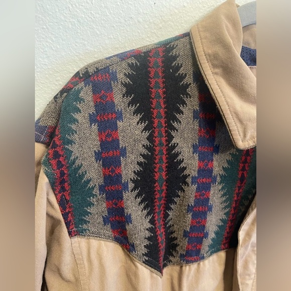 Vintage Men’s Pendleton High Grade Western Wear Ranch Zip Up Jacket Large - Picture 2 of 7